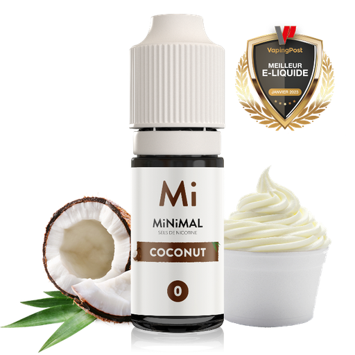 [Mi-COCO-00] MiNiMAL | Coconut (0 mg/ml)